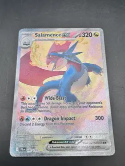 Pokemon TCG Salamence EX 187/159 Journey Together Card - Image 1
