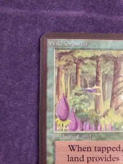 Wild Growth ALPHA NM Old School Magic, MTG See card photos - Image 2