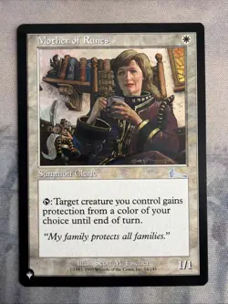 1x Mother of Runes- (ULG) The List Reprints- NM- Mtg Magic The Gathering Card - Image 1