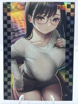 ❤JK-SAN - Goddess Story Anime Waifu Doujin Card DREAM GIRL 3 - SR-24 Waifu Card - Image 1