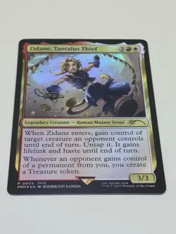 Zidane, Tantalus Foil Thief Promo MtG Card PRM 5 Final Fantasy - Image 3