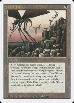 The Hive Revised NM Artifact Rare MAGIC THE GATHERING MTG CARD ABUGames - Image 1
