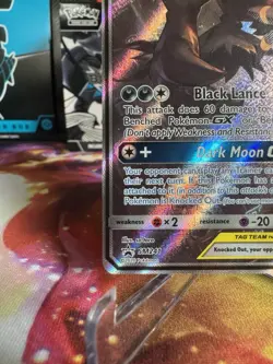 Umbreon & Darkrai GX SM241 Tag Team Black Star Promo 2020 Pokemon Card NM - Image 2