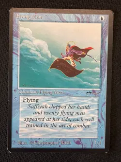 MTG Arabian Nights FLYING MEN LP (BIN1523) Graded Power - Image 1