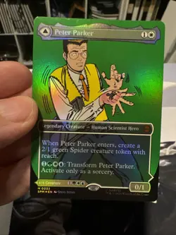 Peter Parker (0232) (Borderless) Marvel's Spider-Man Foil - Image 1