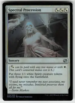 MTG Spectral Procession Foil U Modern Masters 2015 33 MP - Image 1