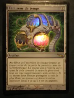 mtg magic timesifter FOIL FRENCH vf fr tamiseur de temps mirrodin - Image 1