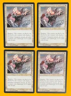 MTG SOLTARI CHAMPION (x4) Stronghold (OldManMTG 011-561) - Image 1