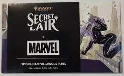 MTG Secret Lair x Marvel's Spider-Man: Villainous Plots Foil Edition In Hand - Image 1
