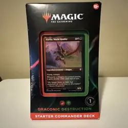 Starter Commander Deck - Draconic Destruction (Red-Green) | Ready-to-Play Dec... - Image 1