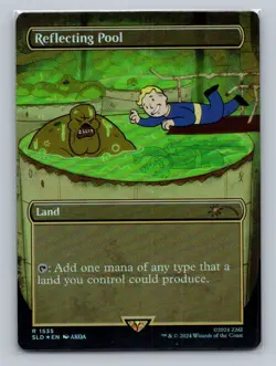 1x RAINBOW FOIL Reflecting Pool (1535) Secret Lair Drop SLD MTG Magic NM - Image 1