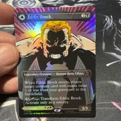 Eddie Brock (0233) (Borderless) Marvel's Spider-Man Foil - Image 1