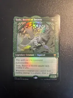 Toski, Bearer of Secrets (Showcase) Kaldheim Foil - Image 2