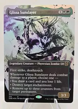 Glissa Sunslayer (Showcase) MTG Phyrexia: All Will Be One Foil - Image 1