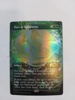 Flare of Cultivation (Borderless) Modern Horizons 3 Foil - Image 1