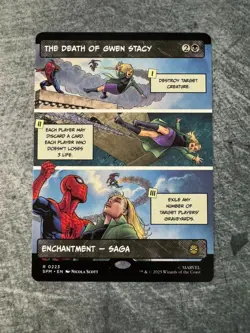 The Death of Gwen Stacy (Borderless) Marvel's Spider-Man Regular NM - MTG - Image 1