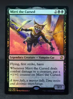MIRRI THE CURSED Foil 125/289 Rare Time Spiral Remastered MTG - Image 1