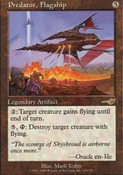 [1x] Predator, Flagship - Foil Played, SIGNED by artist Nemesis MTG Magic - Image 1