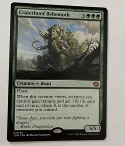 Craterhoof Behemoth Tarkir: Dragonstorm Regular - Image 1