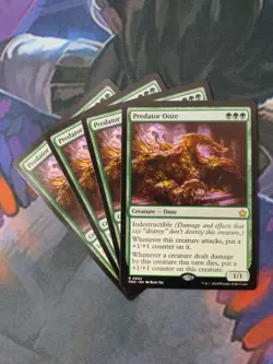 Predator Ooze x 4 | 7% Off 2+ | Foundations | NM | MTG - Image 1