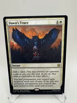 MTG-Dawn's Truce Bloomburrow(NM)#09 - Image 1