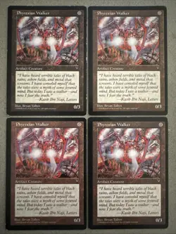 MTG 4X Phyrexian Walker X4 Visions Magic Playset ⚡LIGHTNING FAST SHIPPING!⚡ - Image 1