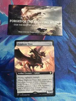 Triplicate Titan Extended Art Commander 2021 - Image 1