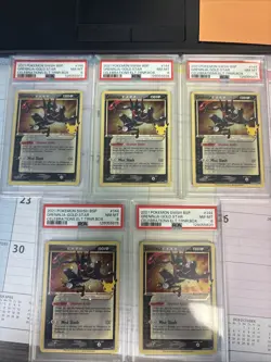 2021 POKEMON SWSH BLACK STAR PROMO #144 GRENINJA-GOLD STAR PSA 8 (1) - Image 1