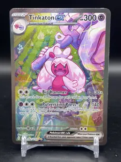 Tinkaton EX 262/193 Paldea Evolved Special Illustration Rare Pokemon English NM - Image 1