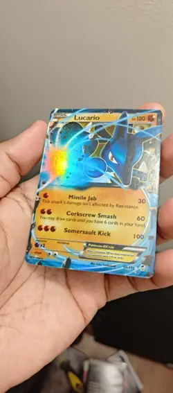 Lucario EX - 54/111 - Pokemon TCG Furious Fists XY Ultra Rare 2014 - Image 2