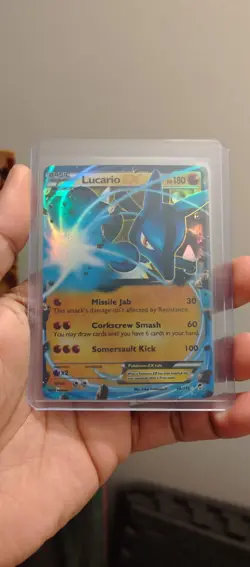Lucario EX - 54/111 - Pokemon TCG Furious Fists XY Ultra Rare 2014 - Image 4