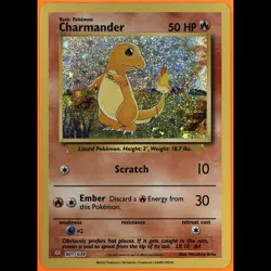TAG 9.0 MINT Charmander Classic Collection 2023 Pokemon Pokemon TCG Classic - Image 3