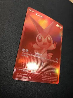 Pokemon 2025 White Flare Victini 172/086 Black White Rare NEAR MINT - Image 4