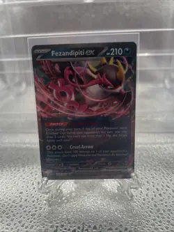 Fezandipiti EX 038/064 SV Shrouded Fable Holo Double Rare Pokemon TCG - Image 1
