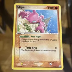 Gligar Common Unseen Forces 57/115 Pokemon Card - Image 1