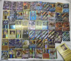 MASSIVE POKEMON CARD LOT x200+ - 2016-2020 Pokemon VMAX Holos RARE SEE PHOTOS - Image 1