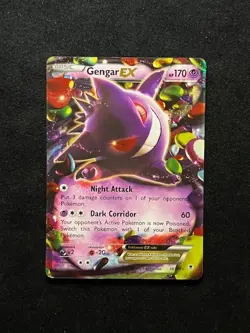 Gengar EX 34/119 XY Phantom Forces Ultra Rare Pokemon TCG NM - Image 1
