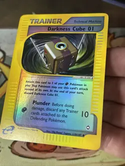 Pokemon TCG Darkness Cube 01 Reverse Holo 119/147 Aquapolis Lightly Played - Image 2