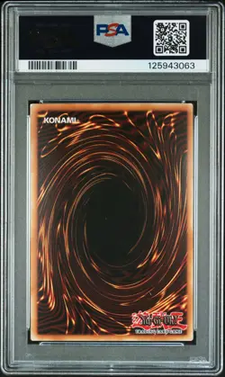 2024 YU-GI-OH! STAINLESS STEEL EGYPTIAN GOD CARDS BLACK LUSTER SOLDIER PSA 8 - Image 2