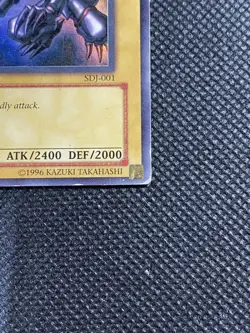 YuGiOh! - Red-Eyes Black Dragon SDJ-001 Ultra Rare 1st Edition HP - Image 2