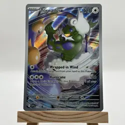 Tornadus 210 Pokemon TCG Sv:Scarlet & Violet Black Star Promo Card NOT SEALED NM - Image 1