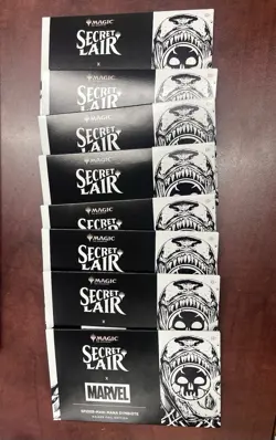 MTG Secret Lair x Marvel's Spider-Man: Mana Symbiote Raised Foil Edition Sealed - Image 1