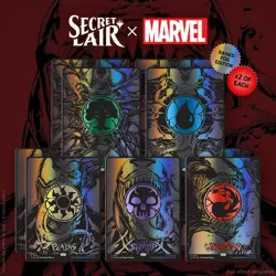 MTG Secret Lair x Marvel's Spider-Man: Mana Symbiote Raised Foil Edition Sealed - Image 2