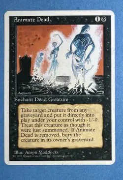 Animate Dead MTG Core Set 4th Edition Regular - Image 1