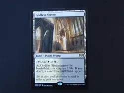 Godless Shrine NM/LP [Ravnica Allegiance] Mtg Magic Free Tracking! - Image 1