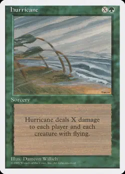 4x Hurricane - LP - 4th Edition - SPARROW MAGIC mtg - Image 1
