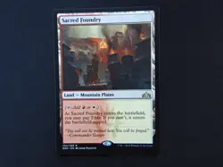 Sacred Foundry NM/LP [Guilds of Ravnica] Mtg Magic Free Tracking! - Image 1