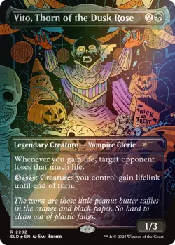 🌟 Vito, Thorn of the Dusk Rose FOIL Secret Lair Trick or Treat MTG PRESALE🌟 - Image 1