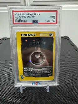 2001 POKEMON JPN VS DARKNESS ENERGY-HOLO PSA 9 - Image 1