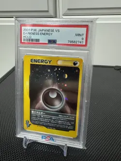 2001 POKEMON JPN VS DARKNESS ENERGY-HOLO PSA 9 - Image 2